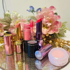 New Lip Bundle - MAC versicolor, McGrath shine, Urban Decay, Rose Cream